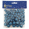 EverGreen Dekoračné guličky 100 ks, tyrkysová, pr. 1 cm, 1,5 cm a 2 cm
