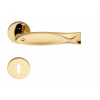LINEA CALI LI - FISH 602 - R R023 Prevedenie: kľučka/kľučka, Typ otvoru: rozety WC ZLL - zlatá lesklá - pozlátená (OZ)