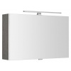 Sapho CLOE galérka s LED osvetlením, 80x50x18cm, dub strieborný SPH CE080-0011
