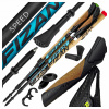 ĽAHKÉ PALICE NORDIC WALKING FIZAN SPEED OCEAN NASTAVITEĽNÉ NA CHÔDZU