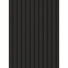 Mexen Lam-B, akustické stenové lamely 275 × 30 cm, HDF doska 4 mm, technická dyha, eben čierny, S100-275307-3015-023