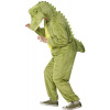 Smiffy's Adult Unisex Crocodile Costume, Jumpsuit with Hood, Party Animals, Serious Fun, Size