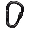 BLACK DIAMOND PEARLOCK SCREWGATE CARABINER Black