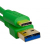 UDG Ultimate Audio Cable USB 3.0 C-A Green Straight 1,5m