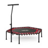 Neo-Sport šesťuholníková fitness trampolína 127 cm s nastaviteľným madlom 16993104W