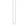 Thomas Sabo KE1347-001-21-L45V Silver Ball Necklace 1,2mm 40-45 cm Ladies