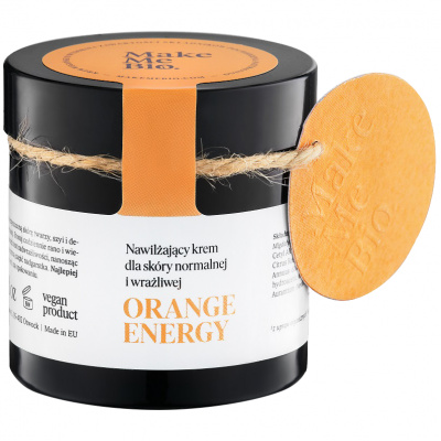 Make Me Bio Orange Energy hydratačný krém na normálnu a citlivú pokožku, 60 ml
