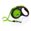 flexi New Neon M popruh 5m zelená do 25kg (flexi New Neon M popruh 5m zelená do 25kg)
