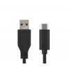 Rýchlonabíjací kábel USB-A 3.0 / USB-C 3.1 Emos SM7021BL, čierny - 1 m