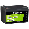 Green Cell LFPGC12V12AH CUBE Akumulátor LiFePO4 12Ah 12.8V 153.6Wh Lítium-železo-fosfátový pre Invalidný vozík, Hračky, Skúter (LFPGC12V12AH)