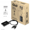 Club3D Aktívny adaptér DisplayPort na Dual Link DVI-D, napájanie USB, 60 cm, HDCP ON CAC-1010