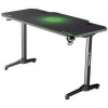 Herný stôl ULTRADESK FRAG 140 x 66 cm (UDESK-FG-GR) čierny/zelený