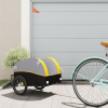 Príves za bicykel čierno-žltý 30 kg železo-ForU-94120