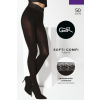Silonkové pančucháče Gatta Softi-Comfi 50 DEN Farba: Čierna, Veľkosť: 5-XL