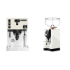 Rancilio Silvia PRO X, bílá + Eureka Mignon Perfetto, CR white