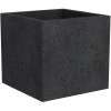 Scheurich Kvetináč C-Cube 240 priemer 28,5 cm Stony Black