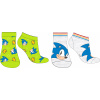 Ježko SONIC - licencia Chlapčenské členkové ponožky - Ježko Sonic 5234163, šedá / zelinkavá Farba: Mix farieb, Veľkosť: 23-26