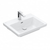 Villeroy & Boch SUBWAY 3.0 umývadlo nábytkové s prepadom s otvorom pre batériu , 600 x 470 mm, Biela Alpin , 4A706001