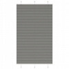 VidaXL Plisovaná roleta, antracitová, 120x200 cm, šírka látky