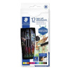 Farebné ceruzky, sada, šesťhranné, STAEDTLER 149 C, 12 rôznych farieb