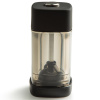 GSI Outdoors Peppermill, Mlynček na korenie, Čierna, Priesvitné, Copolyester, Nerezová oceľ, 35,6 mm, 35,6 mm