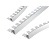 SP2 ohýbacia ukončovacia lišta L, STANDARD, hliník, FLOPPY TRIM, 10 mm, 2,5 m
