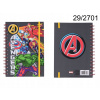 Zošit A5 Marvel Avengers, viacfarebný