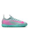 Nike Zoom Mercurial Vapor 16 Academy Astro Turf Football Boots Junior Grey/Pink 5 (38)