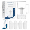 Filtračná kanvica Wessper D2 Borosilicate 3 l biela