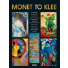 Kalendář 2026 Monet to Klee, nástěnný, 42 x 56 cm