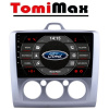 TomiMax Ford Focus Android 14 autorádio s WIFI, GPS, USB, BT HW výbava: QLED !!!AKCIA!!! 8 Core 4GB+64GB LOW - iba displej A,C