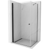 Mexen Pretoria sprchovací kút 80x70 cm, priehľadná, čierna, 852-080-070-70-00