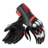 Motocyklové rukavice Rev'it Metis 2 Black/Red