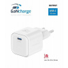 SWISSTEN SÍŤOVÝ ADAPTÉR GaN 1x USB-C 20W POWER DELIVERY BÍLÝ 22070100 Swissten