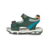 D.D.step chlapčenské kožené sandále G290-397B emerald 25-36