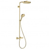 Hansgrohe Raindance Select S sprchový systém s termostatom, leštené zlaté 27633990