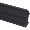 Rohová lišta 20 Černá 20 mm x 20 mm Délka 2500 mm