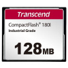 Transcend 128MB INDUSTRIAL TEMP CF180I CF CARD, (MLC) paměťová karta (SLC mode), 85MB/s R, 70MB/s W