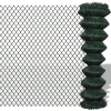 zahrada-XL Drôtené pletivo, oceľ 1,5x25 m, zelené 140351
