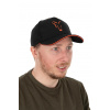 FOX Šiltovka Collection Black/Orange Baseball Cap