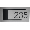 Domové číslo tabuľka 8b Velikost: 30 x 15 cm (L)
