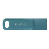 SanDisk Ultra Dual Drive Go/256 GB/USB 3.2/USB-A + USB-C/Modrá (SDDDC3-256G-G46NBB)