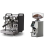 Rocket Espresso Mozzafiato FAST R, black + Eureka Mignon Specialita Smart, CR chrome