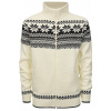 Brandit sveter Norwegian so zapínaním na zips, biela - 5XL
