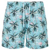 Kúpacie plavky Urban Classics - Pattern Swim Shorts Tropical Bird Aop
