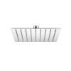 Mereo Tanierová sprcha horná, Slim, hranatá 200x200 mm s kĺbom, nerez CB485F