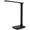 Pala Platinet PDL6731W stolní LED lampa 5W stmívatelná, dotykové ovládání, integrovaná baterie 6000mAh, USB port, černá