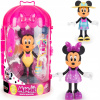 Imc Disney Minnie Mouse Mini Plážová bábika + univerzálna šatníková skriňa