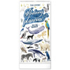 NOTIQUE Nástenný kalendár Rodinný plánovací Animalium CZ/SK 2026, 21 x 42 cm