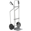 Hliníková rudla na vrecia s lyžinou ,lopata š x h 280 x 250 mm, pozinkovaná EUROKRAFTpro